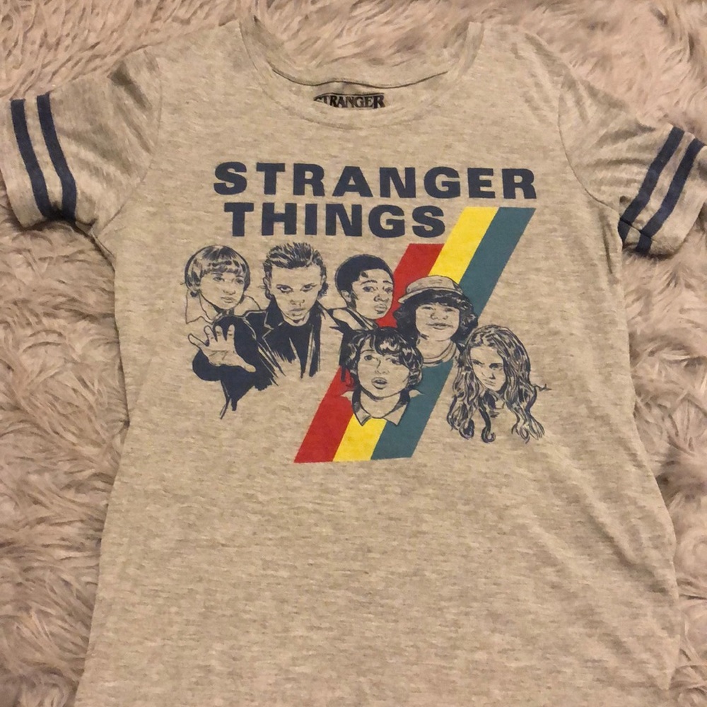 stranger things shirt